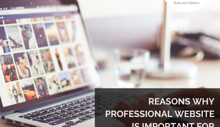 Reasons why professional website is important for your business