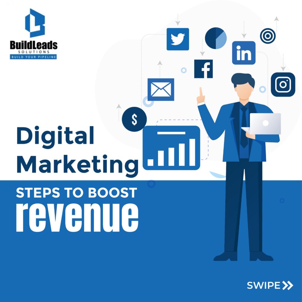 digital marketing steps to boost revenue